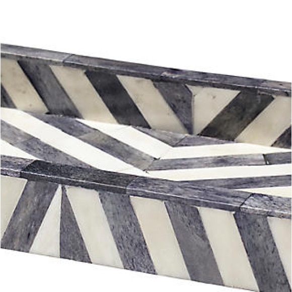 Kassatex Geometric Bristol Soap Dish/Tray - Picture 3 of 3